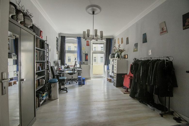 Zimmer zur Reisstr. mit Balkon