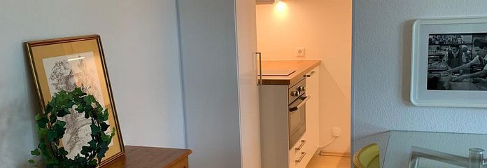 Blick in die Küche