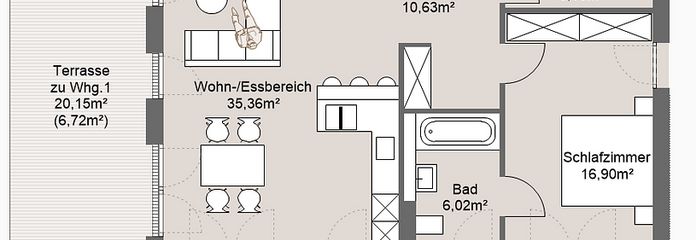Erdgeschosswohnun Whg. 1