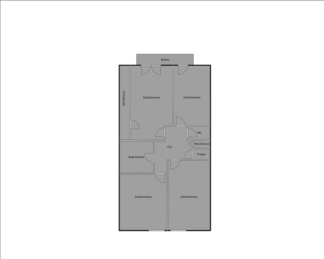 Grundriss Obergeschoss
