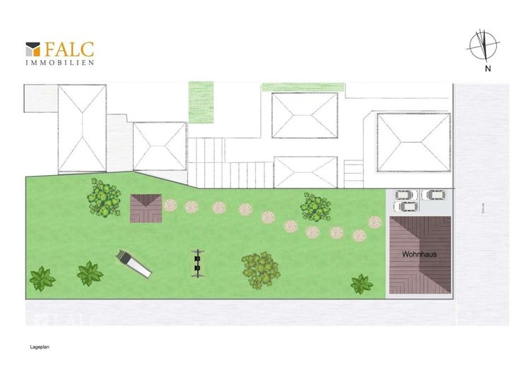 Wohn(t)raum mit Gewerbe und XXL-Grundstück, mitten in der City - FALC Immobilien Heilbronn – Lageplan