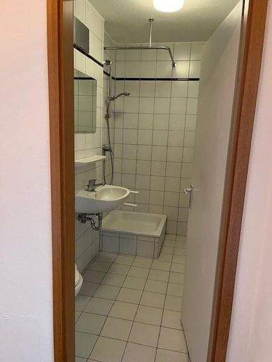 Gemütliche, helle 2,5-Zimmer-Dachgeschosswohnung in zentraler Lage – Badezimmer