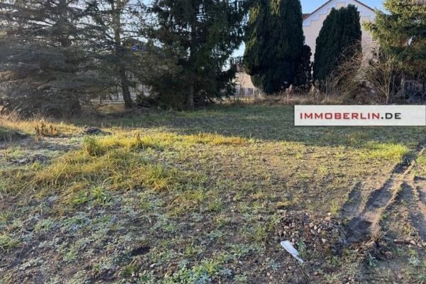 IMMOBERLIN.DE - Piacevole terreno edificabile con permesso di costruzione in posizione armoniosa vicino a Berlino