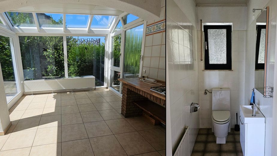 Arriver, respirer, profiter de la vie : vaste bonheur d’habiter en lisière de forêt - un refuge parfait – Wintergarten, WC
