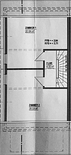 Grundriss 2. Obergeschoss/Dach
