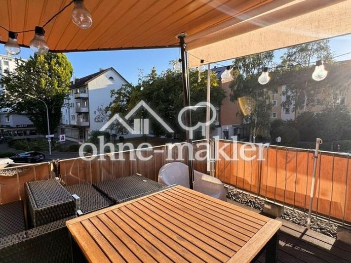 1,5-Zimmer möblierte Wohnung mit Balkon in zentraler Lage – Foto 1