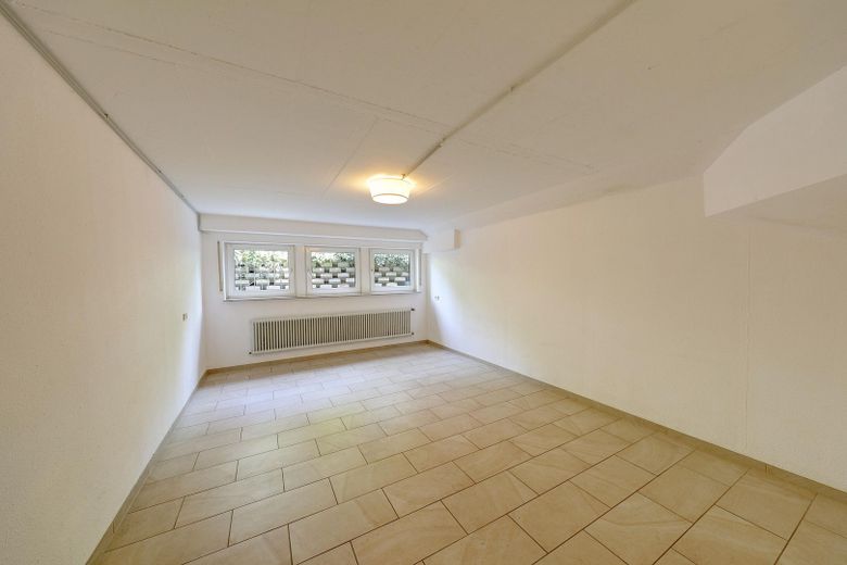 Hobbykeller in Souterrainlage