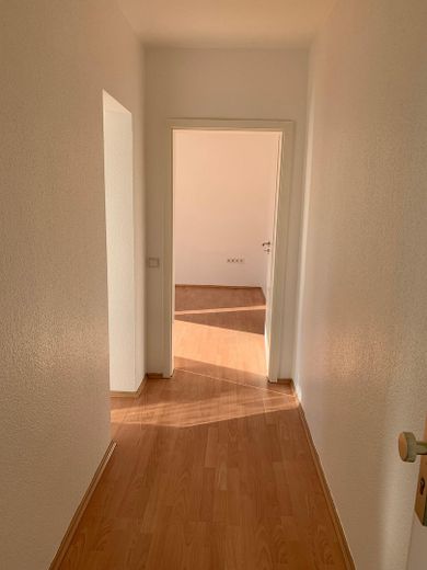 Schöne helle 2,5-Zimmerwohnung mit neuem Tageslichtduschbad und Süd-Westbalkon – Flur