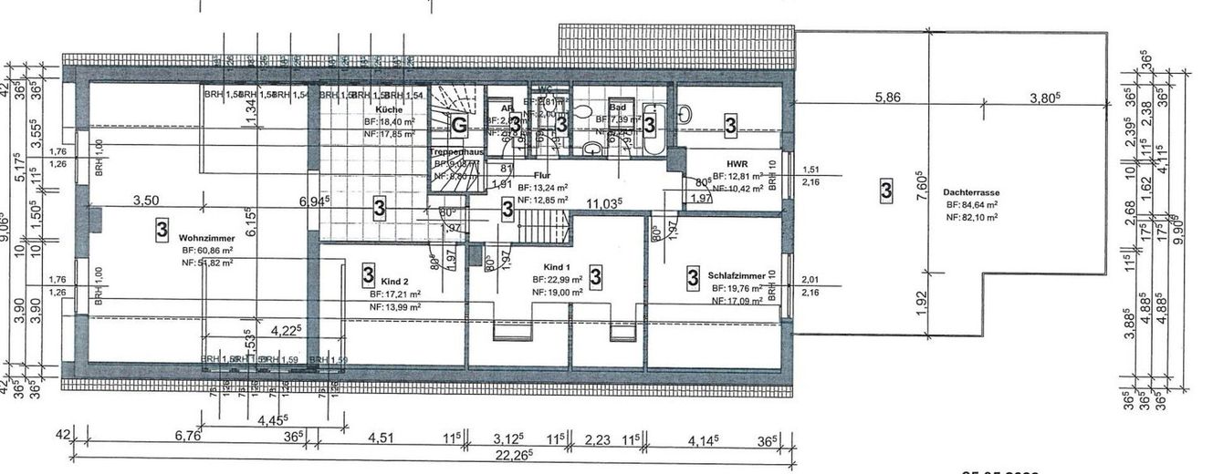 Grundriss Wohnung