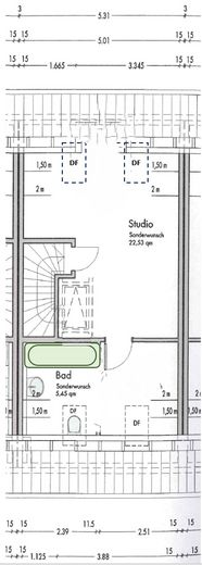 Grundriss Dachgeschoss