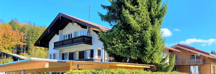 Bad Wiessee - 3  Zimmer Wohnung - saniert und preiswert – Ansicht vom Westen