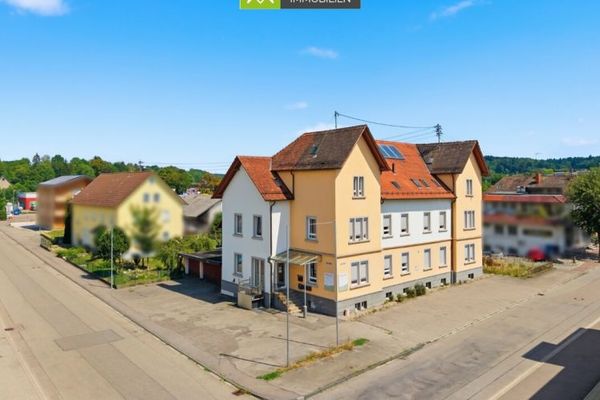 Edificio comercial / inmueble de rentabilidad en ubicación céntrica de Meßkirch con potencial de desarrollo