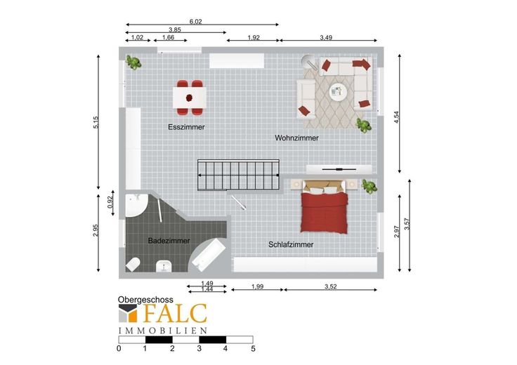 ***Ihr neues Zuhause: Gepflegte Doppelhaushälfte mit viel Platz und idyllischem Garten*** – Grundriss OG