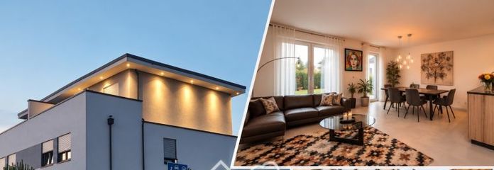 Modernes Wohnen mit Architektur, Komfort und Nachhaltigkeit