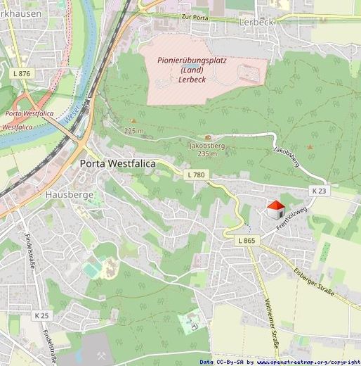 Grundstück in attraktiver Wohnlage - Neubaugebiet Hausberger Schweiz – Lageplan