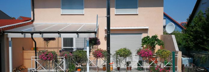 Gartenansicht Haus