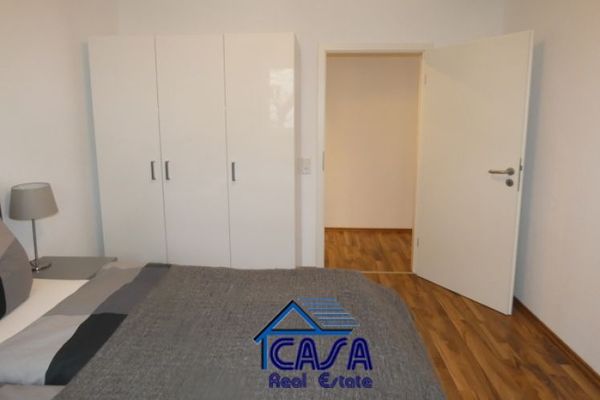 WESTEND-NORD: 3.5-room apartment with balcony and skyline view, high-quality furnished, very quietly located