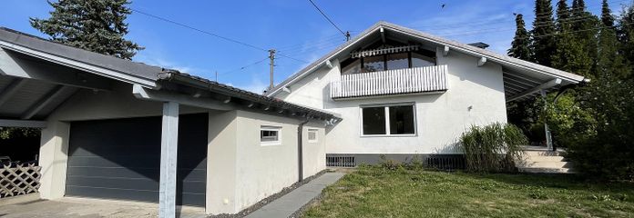 Spacious detached house with garden, fireplace & garage in Wörthsee / Steinebach – Außenansicht