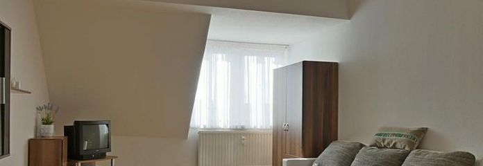 (EF0564_M) Gera: Ronneburg, geräumige möblierte 1-Zimmer-Wohnung mit Wohnküche, WLAN inklusive