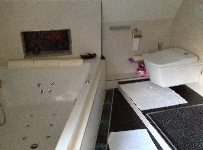 Ihr Rückzugsort. Ihr Kraftplatz. Ihr Zuhause. – Bad/Dusche mit Toto Washlet