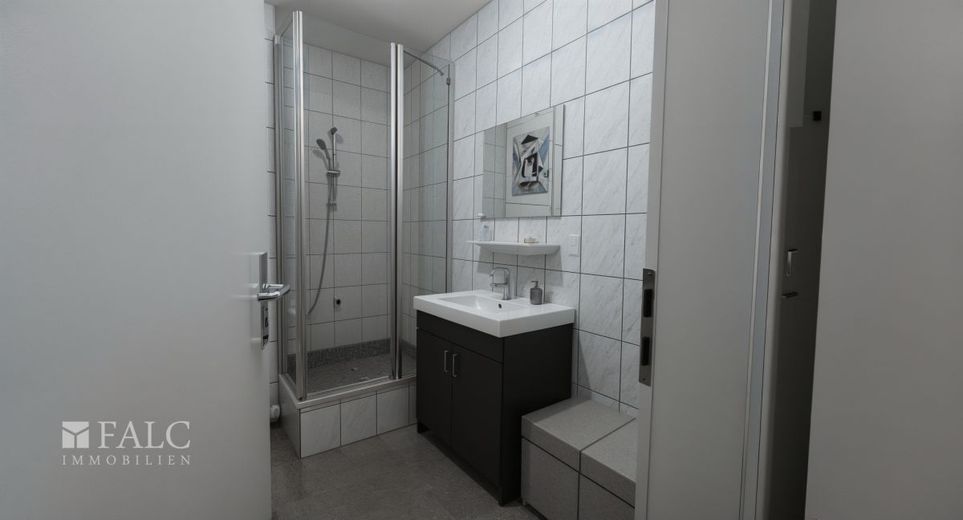 Badezimmer - Badezimmer, Modern - (KI generiert)