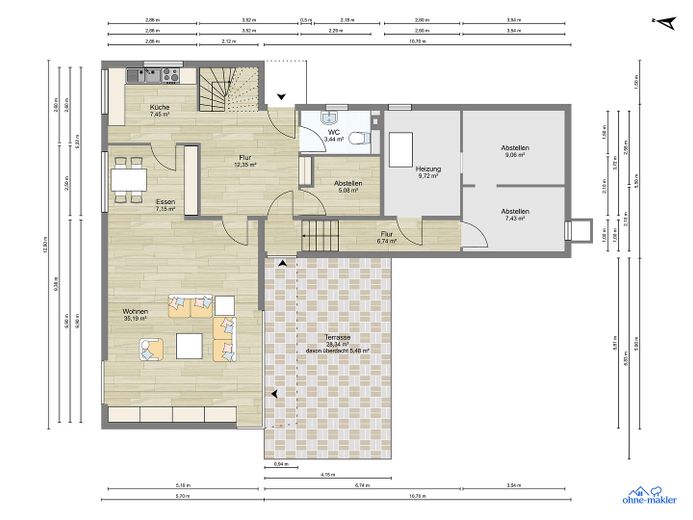 Grundriß EG und Keller