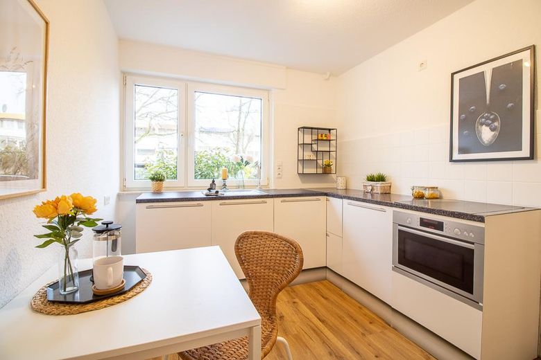 Mit Blick nach Draußen