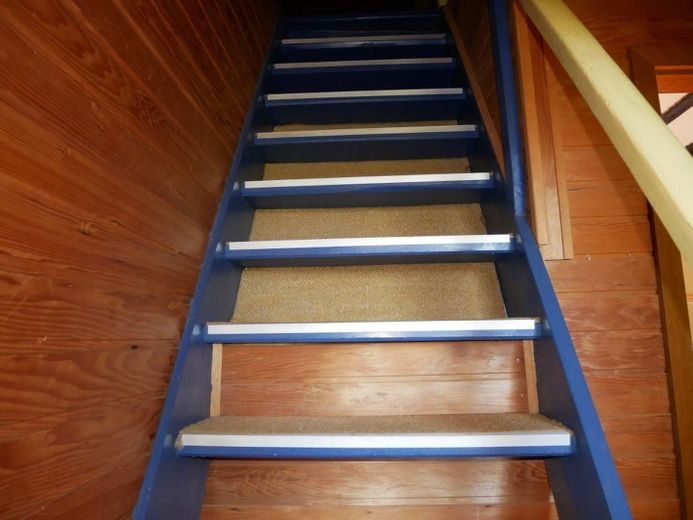 Treppe zur 2.Etage