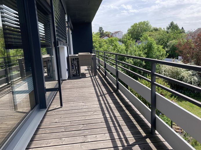 Balkon Blick nach Osten