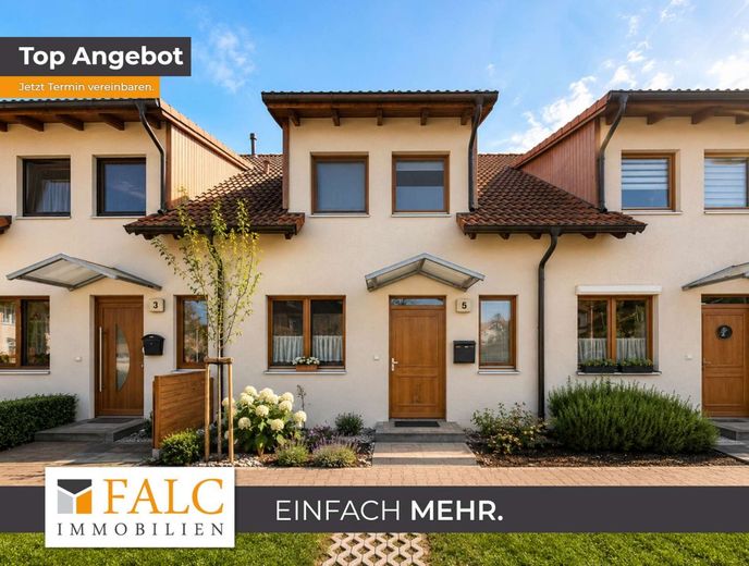 **Vermietetes Reihenmittelhaus**- FALC IMMOBILIEN – Titelbild