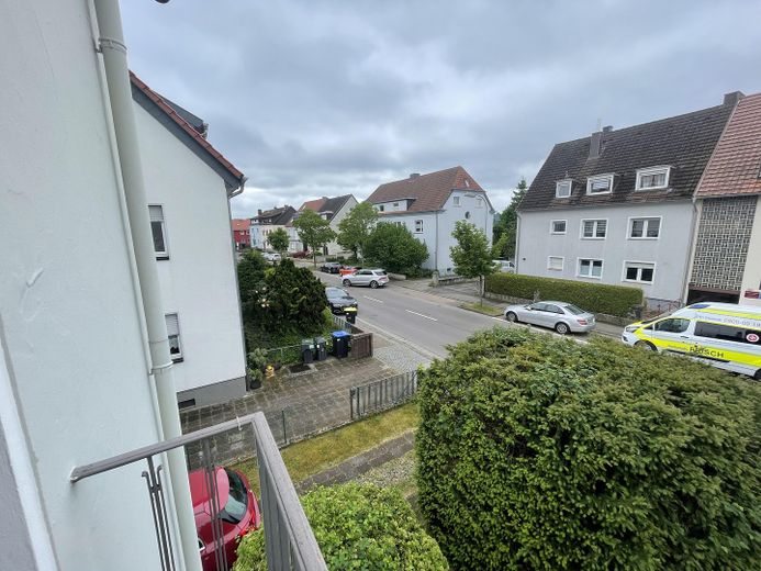 Blick zur Straße