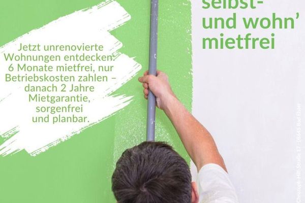 Ristruttura tu stesso e vivi per 6 mesi senza pagare l'affitto