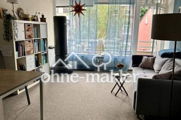 Leerstehende 2 Zimmer WHG mit 2 Balkonen in Bonn-Poppelsdorf
