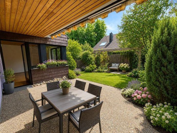 BB: zentrumsnahe 3,5 ZW im EG mit großer Gartenterrasse – फोटो 1