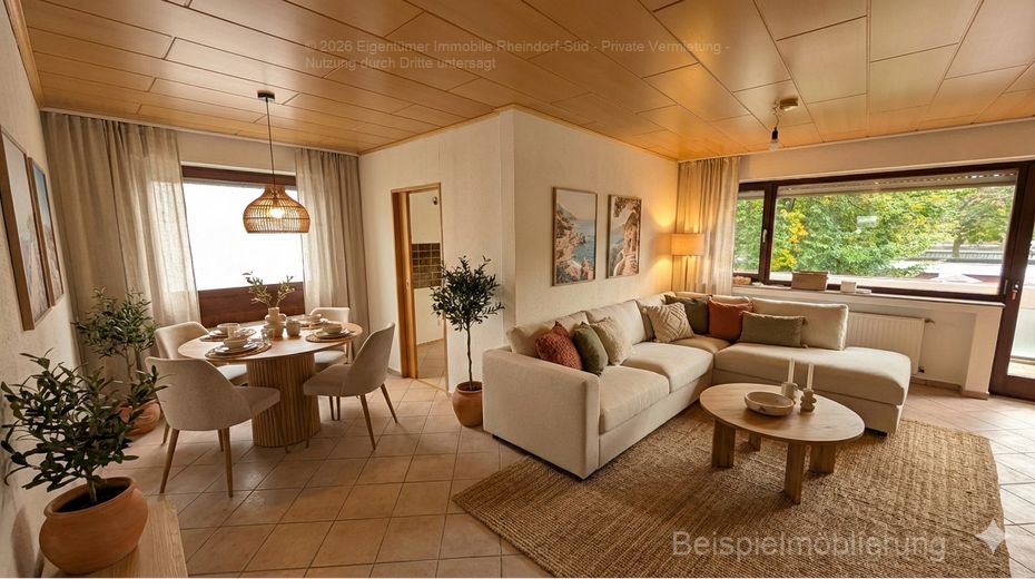 Einrichtungsbeispiel Wohnen