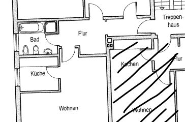 3-Zimmer-Wohnung mit Balkon in guter Lage