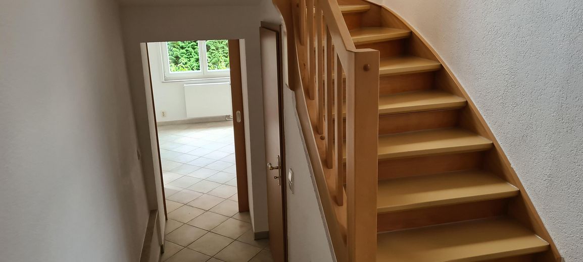 Blick vom Vorraum zum Anbau