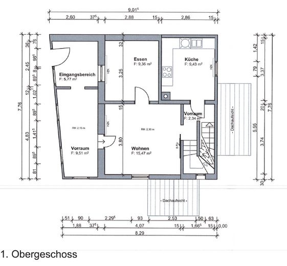 Erschwingliches & saniertes Einfamilienhaus mit Naturidylle – Obergeschoss