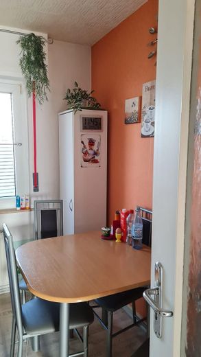 Möbliertes Wohnen: Brühl Innenstadt 3 Zimmer mit Einbauküche, Couch, Bett, Balkon, Garten – Küche