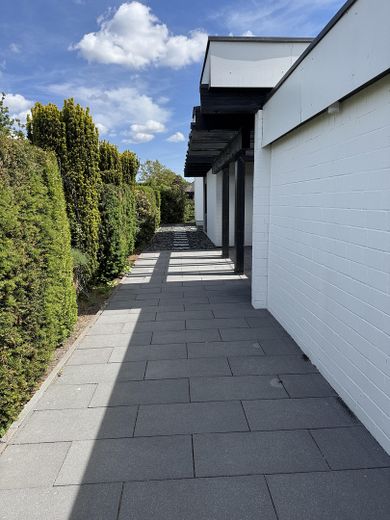 Weg zum Eingang