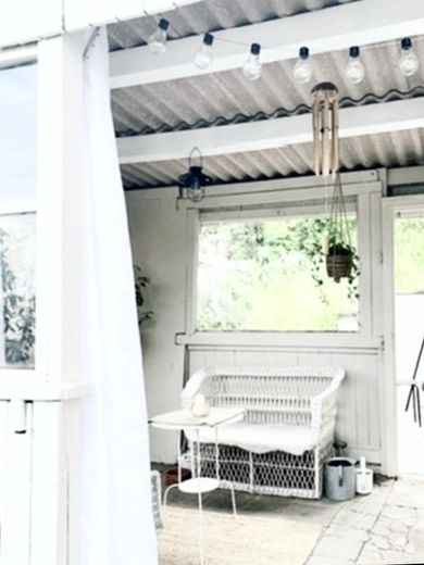 Überdachte Terrasse