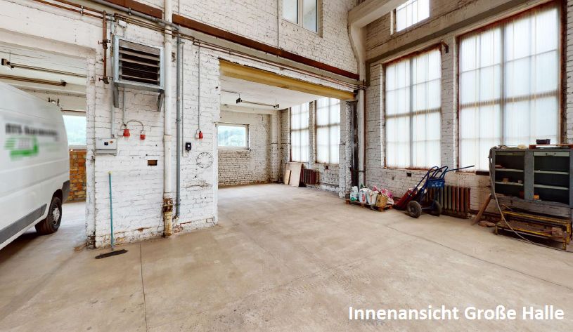 2 Hallen mit Kran, Werkstatt & Büroräumen im Industrie-Mischgebiet im Raum 17389 Anklam zu vermieten – Halle 2 innen