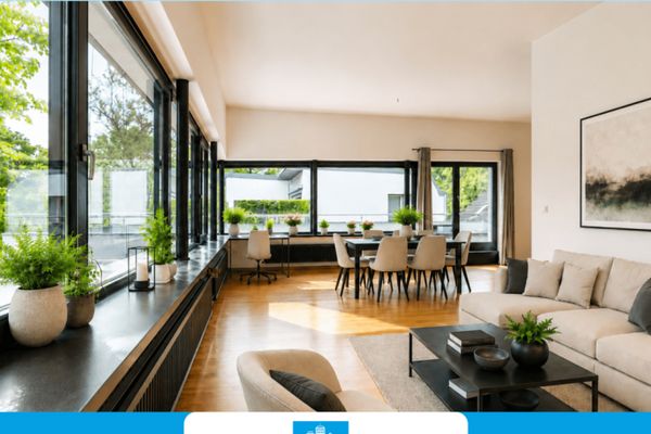 Ultimo piano efficiente dal punto di vista energetico, in stile loft, con splendida terrazza sul tetto e posto auto nel garage sotterraneo incluso!
