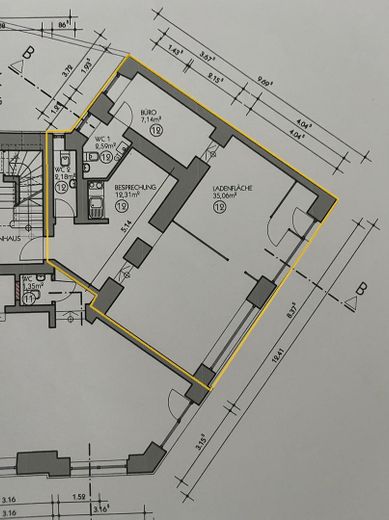 Representative ground-floor space in a central location – ideal as office, store, or showroom – Foto 5
