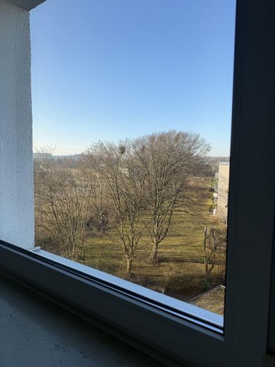 Schlafzimmer-Ausblick