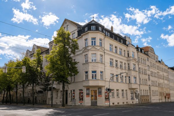 Nachhaltig positioniert: Vermietete Laden- und Büroeinheit im beliebten Gohlis