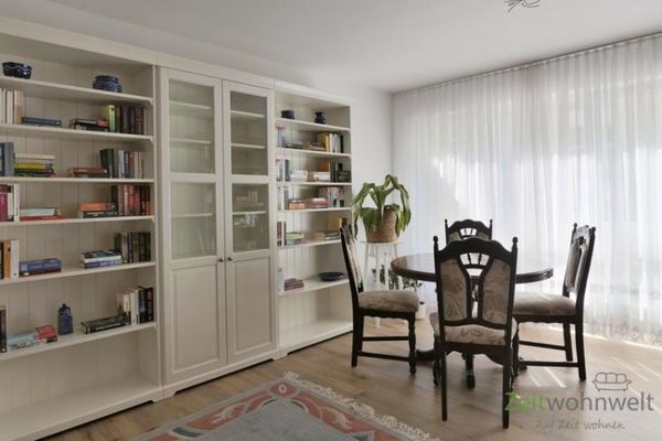 (EF1403_M) Dresden: Wilsdruffer Vorstadt/Seevorstadt-West, asansörlü ve balkonlu, sakin mobilyalı şehir dairesi