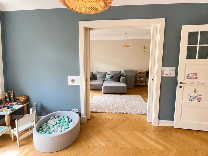 Durchgang Wohnzimmer