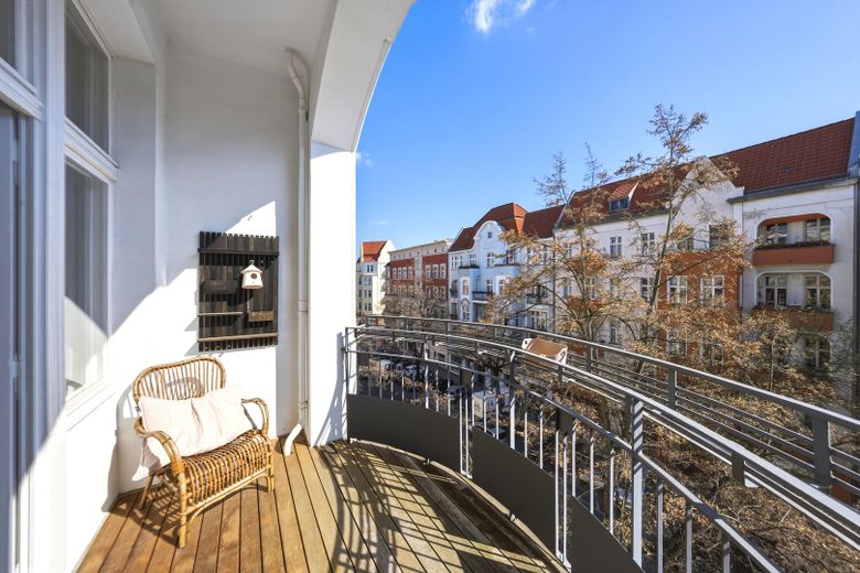 Loggia in der Morgensonne