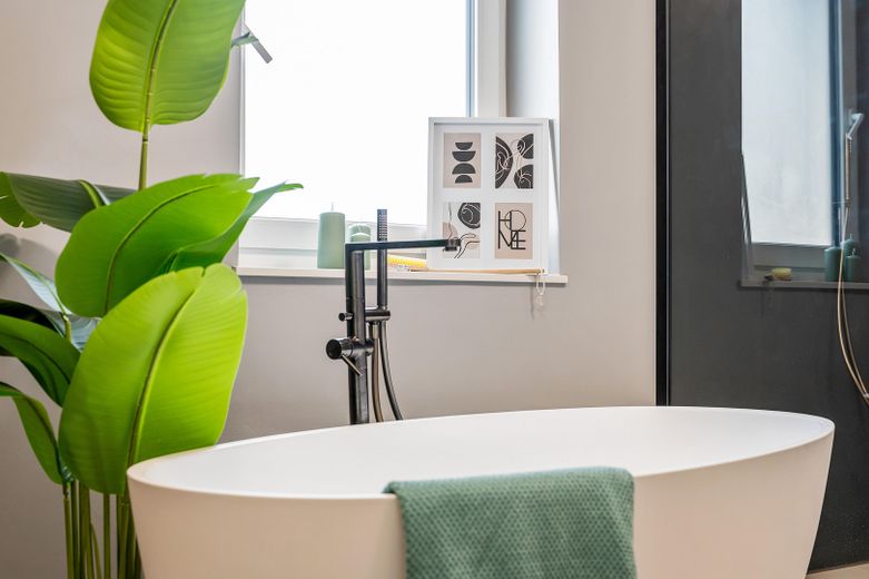 Freistehende Badewanne